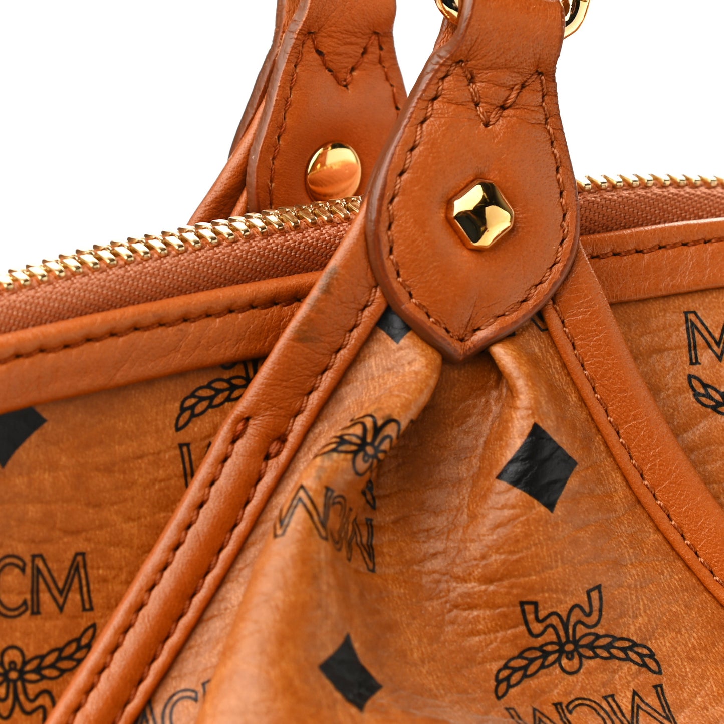 Visetos Shoulder Bag Cognac