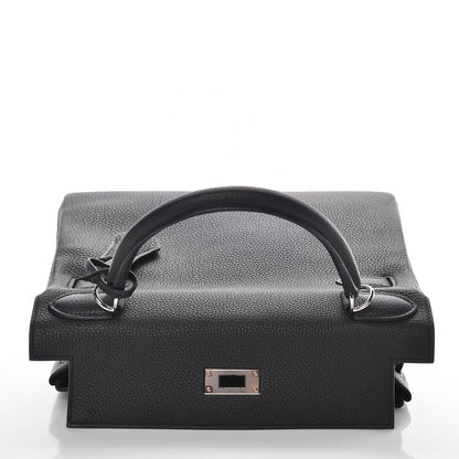 Hermes Togo Kelly Retourne 28 Black 16 of 37