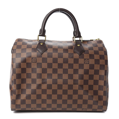 Louis Vuitton Damier Ebene Speedy 30 1 of 11