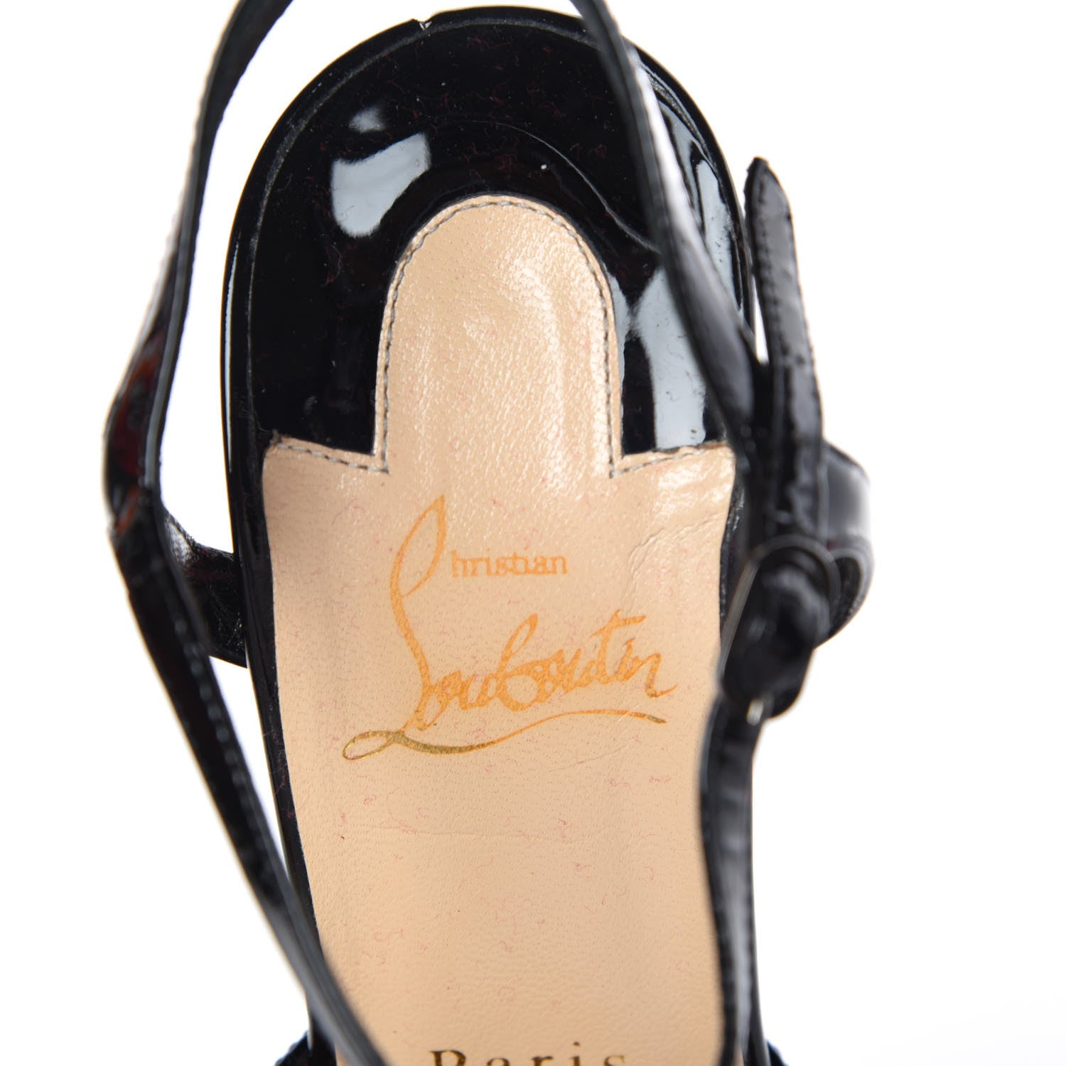 Christian Louboutin Patent Me Pam 100 Pumps 36.5 Black 9 of 15