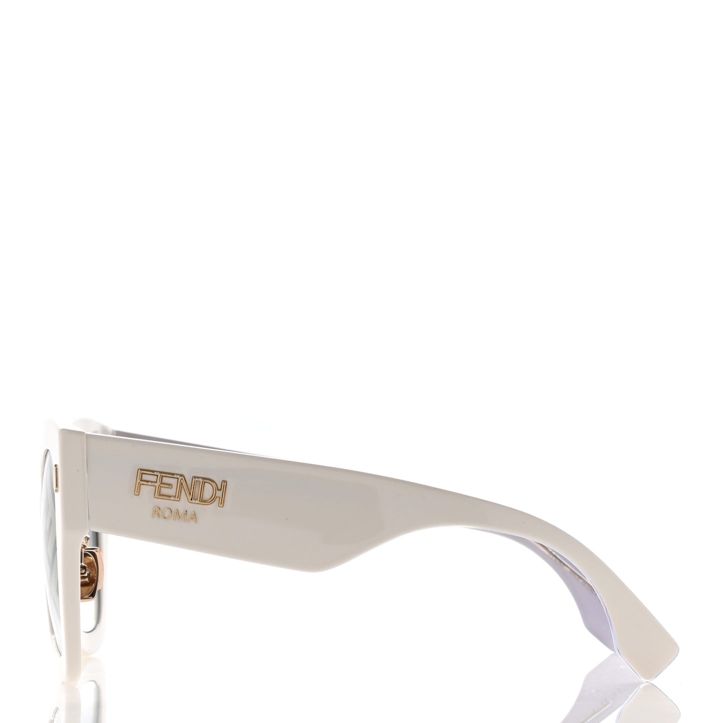 Acetate FF Sunglasses FF 0434/G/S White Gold
