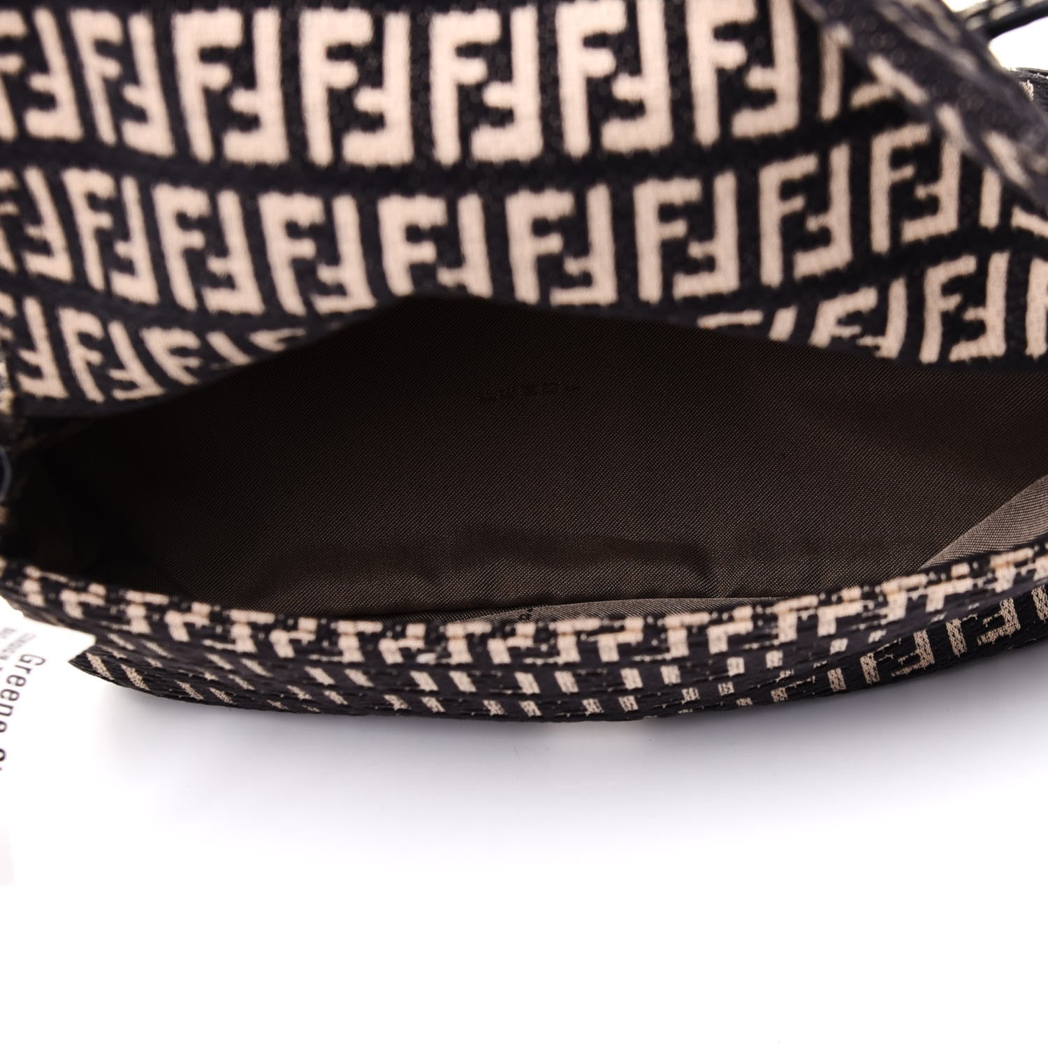 Fendi Zucchino Knit Mini Mama Baguette Black 6 of 10