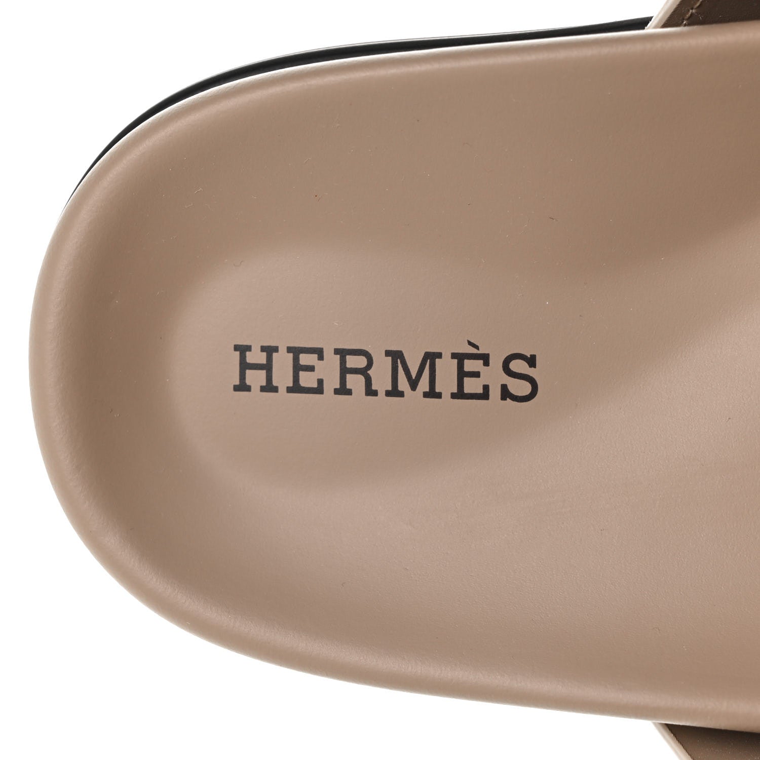 Hermes Suede Goatskin Chaine d'Ancre Womens Chypre Sandals 36 Beige Sable 7 of 9