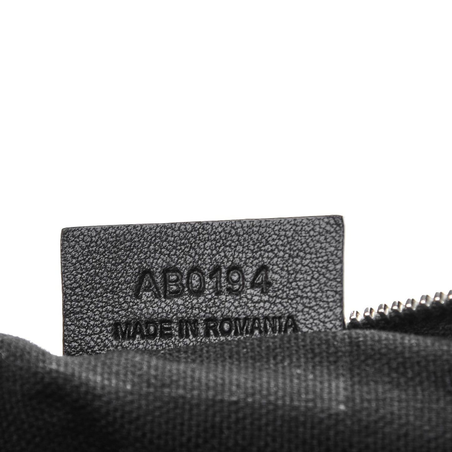 Textured Coated Canvas Favelas Medium Antigona Pouch Black