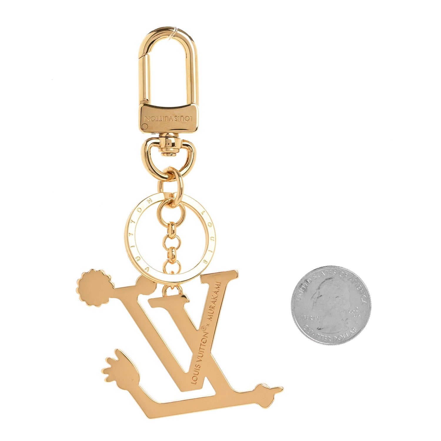 Louis Vuitton LV X TM Iconic Superflat Bag Charm Key Holder Multicolor 2 of 6