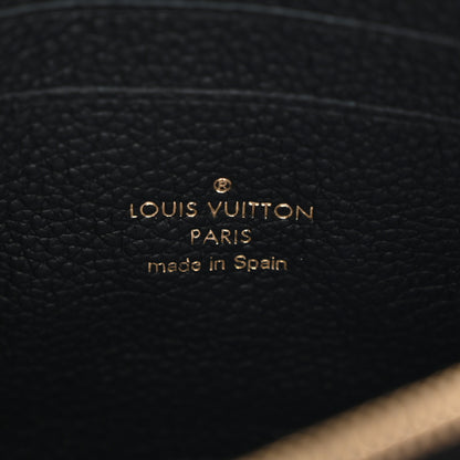 Louis Vuitton Empreinte Double Zip Pochette Black 7 of 12