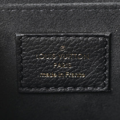 Louis Vuitton Grained Calfskin Lockme Chain Bag PM Black 6 of 9
