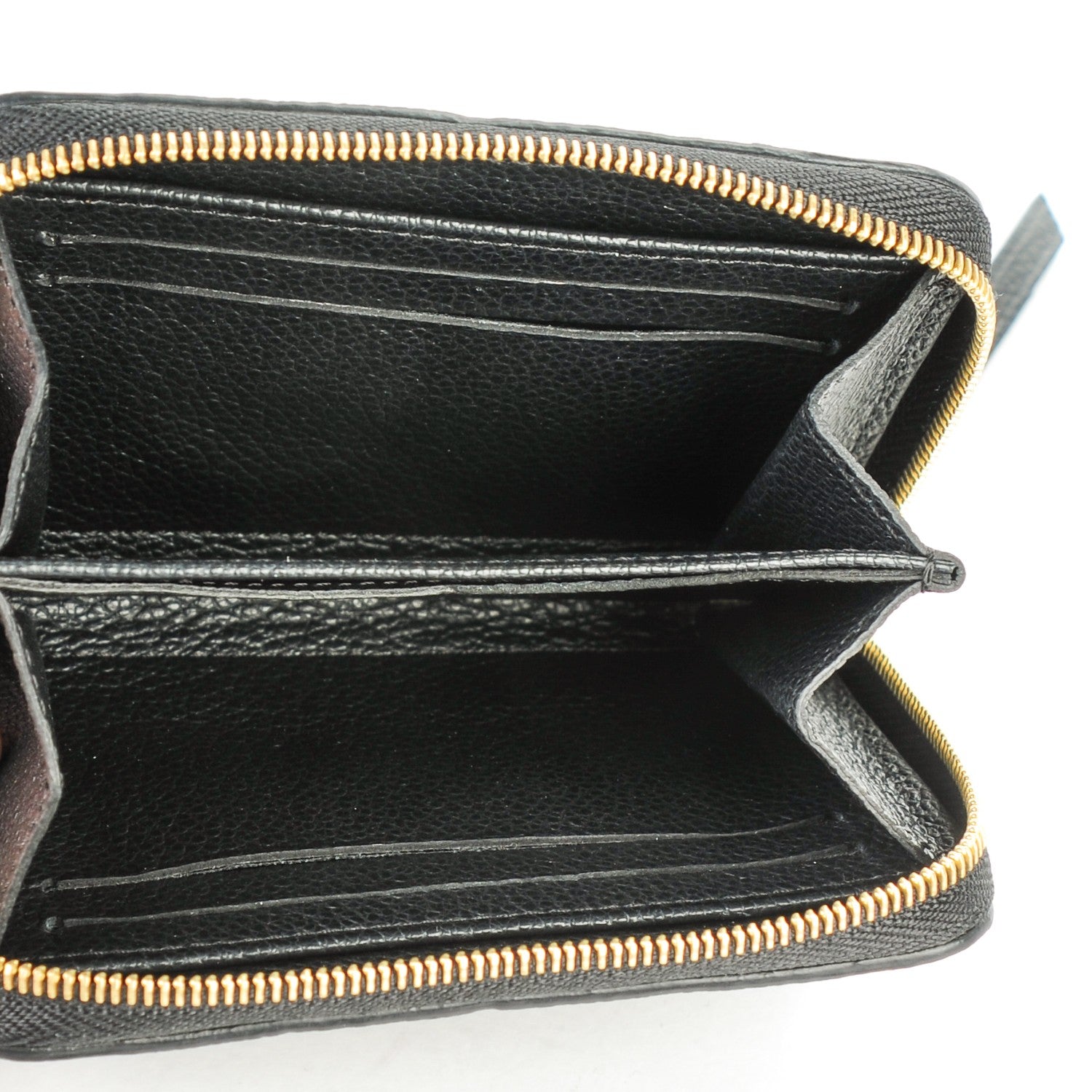 Louis Vuitton Empreinte Zippy Coin Purse Black 5 of 7
