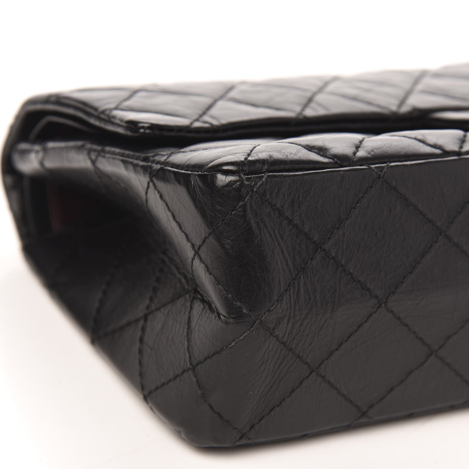 Chanel Aged Calfskin Quilted 2.55 Reissue 226 Flap Black 8 of 12