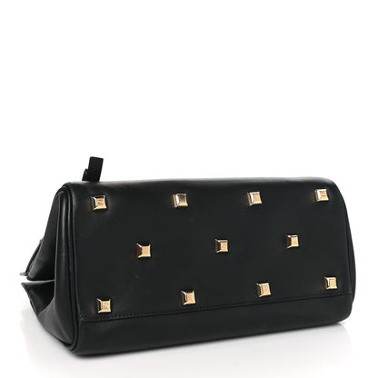 Salvatore Ferragamo Calfskin Medium Studio Bag Black 5 of 9