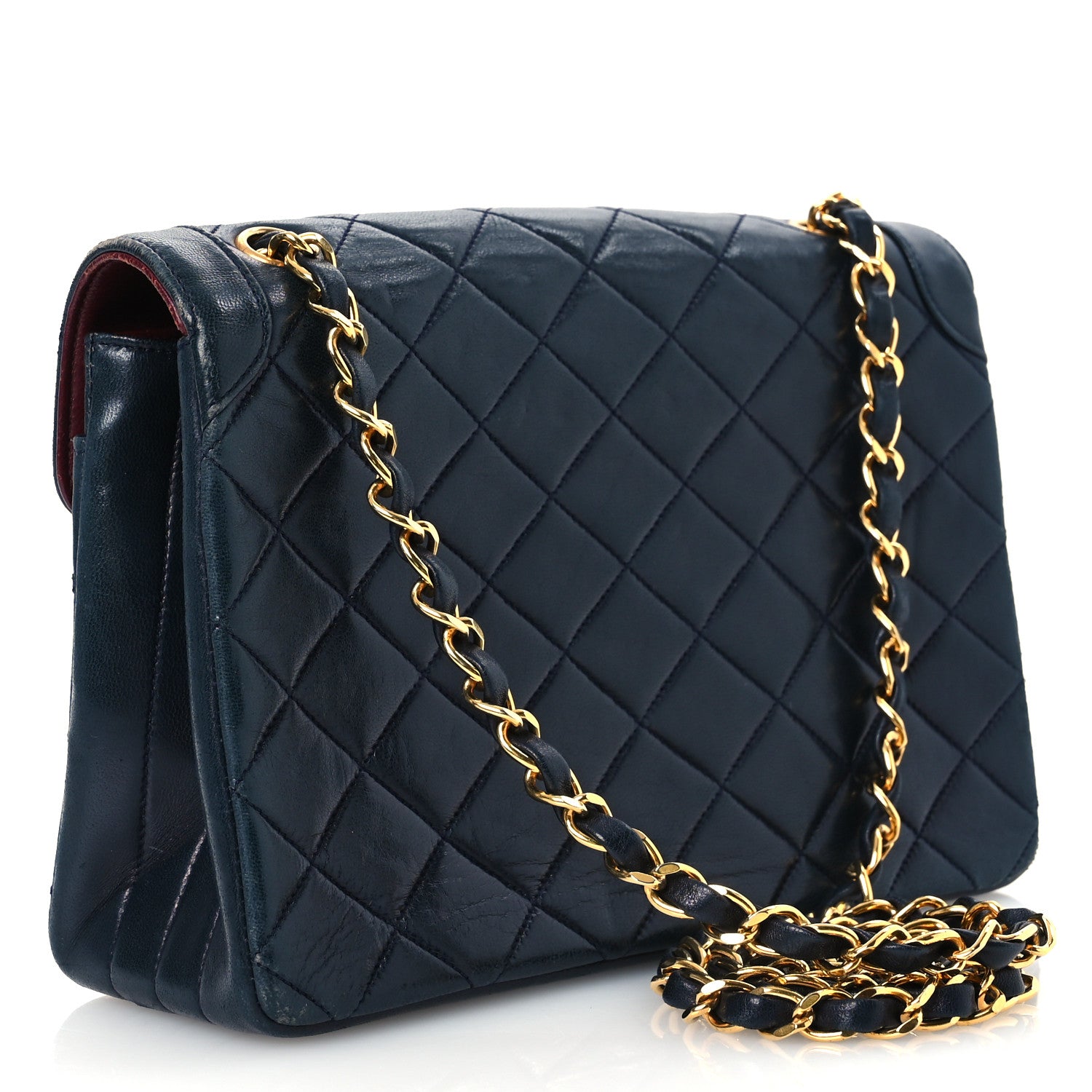 Chanel Lambskin Quilted Small Single Flap Black 3 of 15