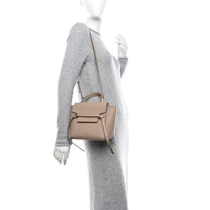 Celine Grained Calfskin Nano Belt Bag Light Taupe 2 of 11