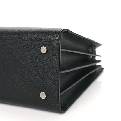 Saint Laurent Grained Calfskin Small Sac De Jour Black 10 of 11