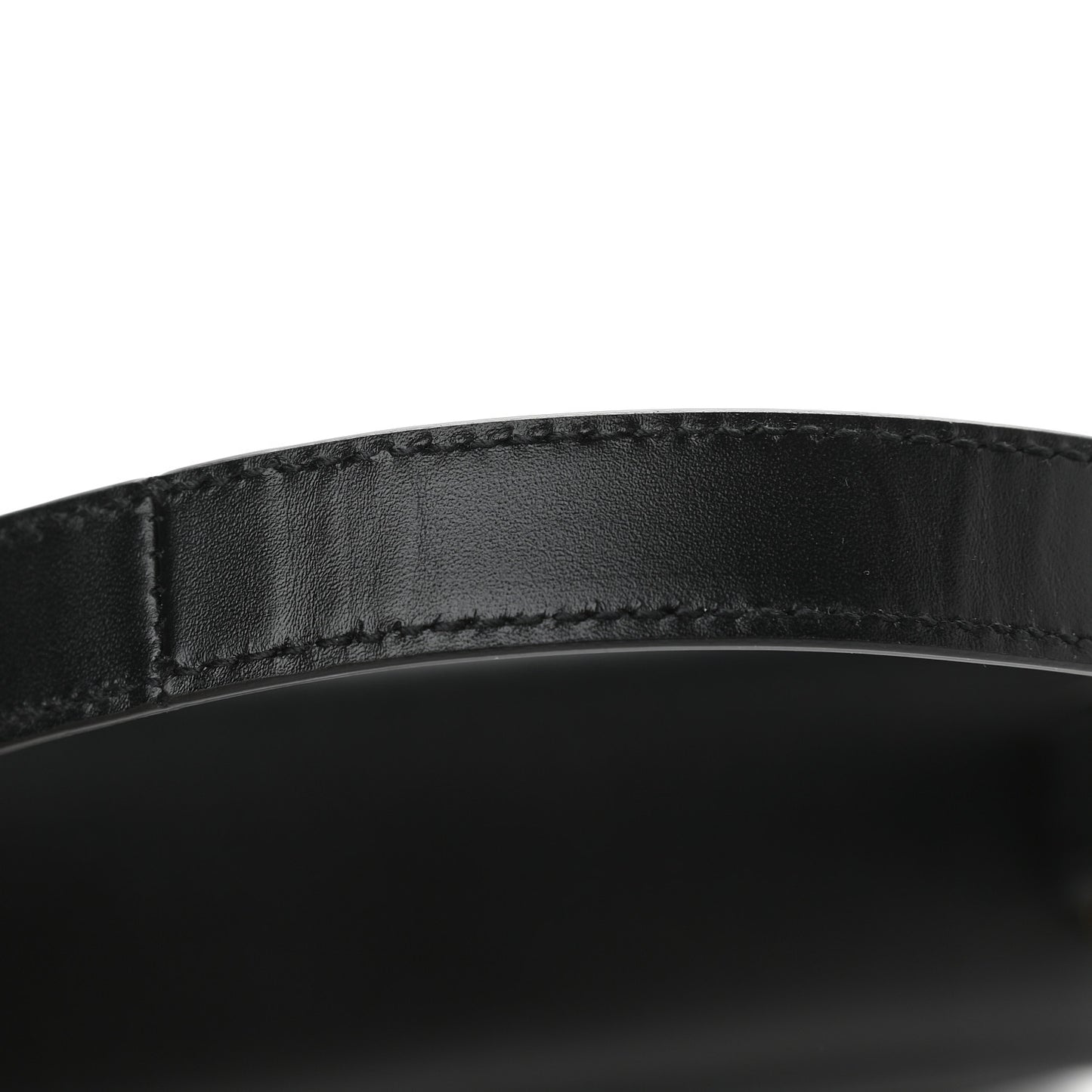 Smooth Calfskin Shoulder Bag Black