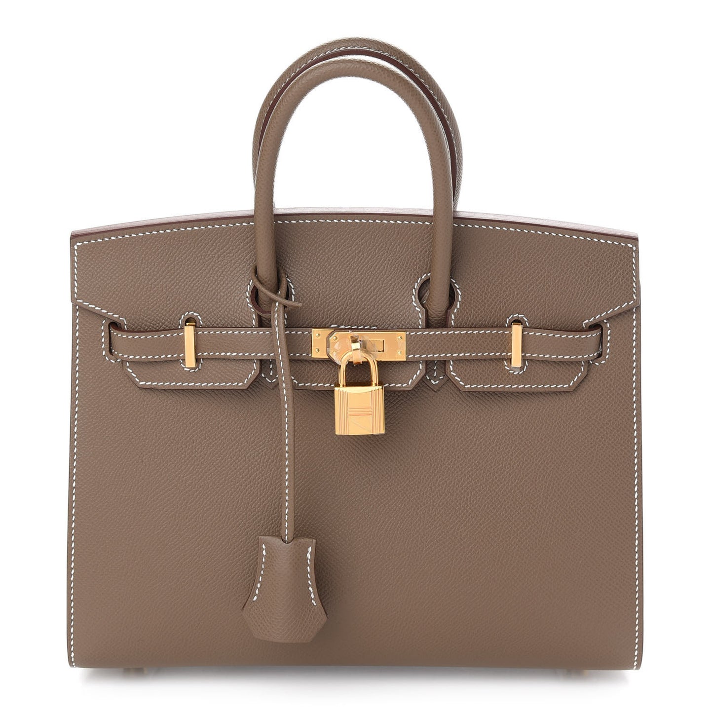 Epsom Birkin Sellier 25 Etoupe