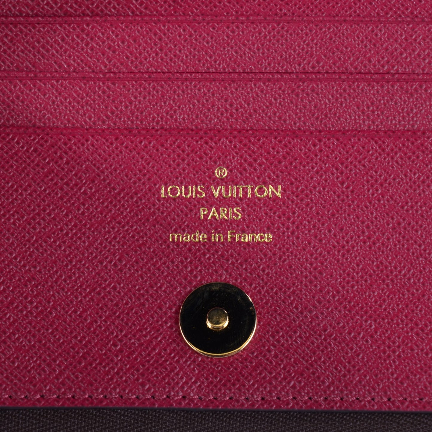 Monogram Adele Compact Wallet Fuchsia