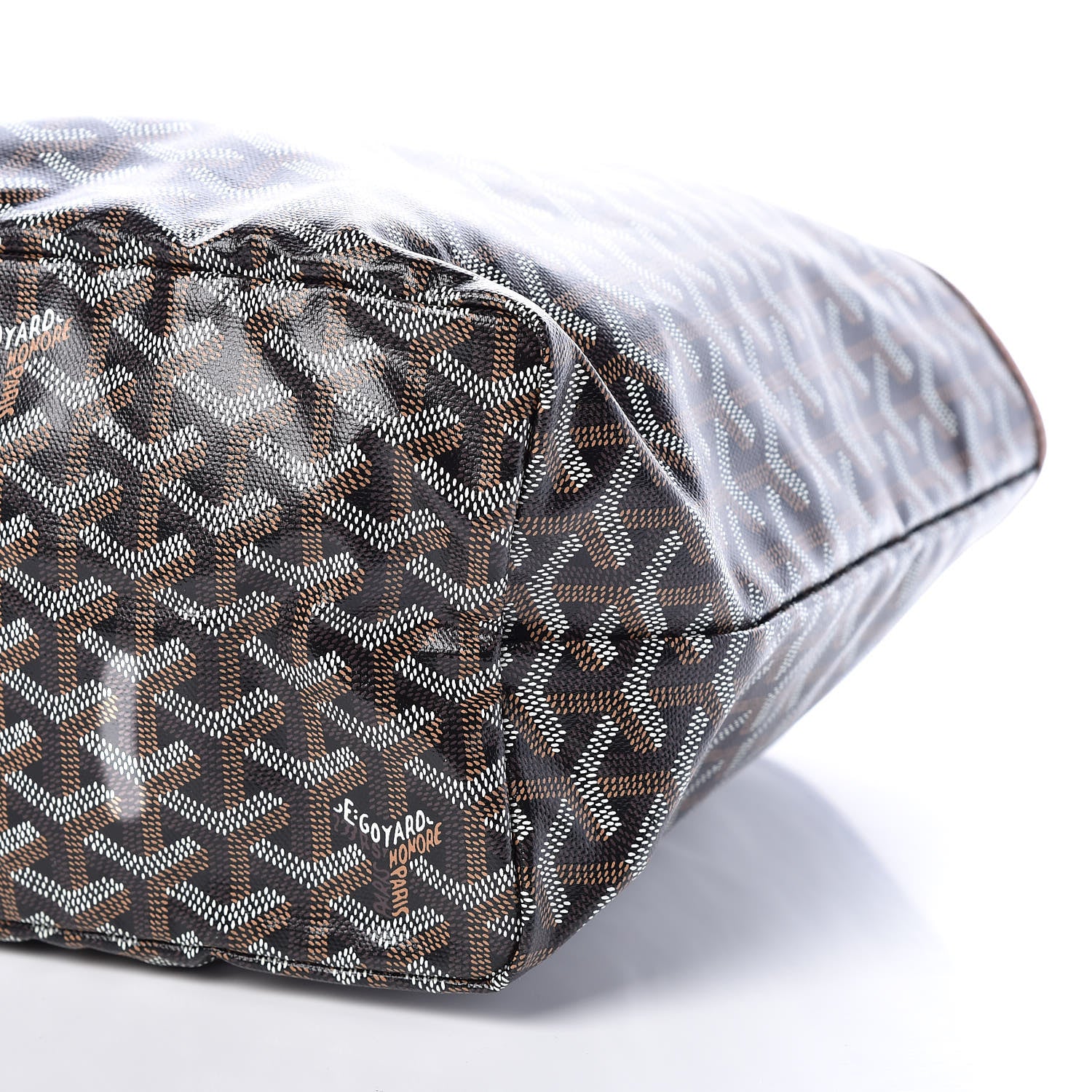 Goyard Goyardine Saint Louis PM Black Gold 6 of 10