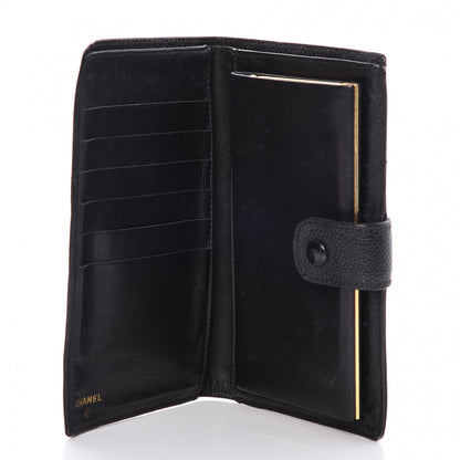 Chanel Caviar Timeless CC French Wallet Black 5 of 10
