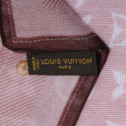 Louis Vuitton Cotton Monogram New Denim Bandana Cherry 5 of 5