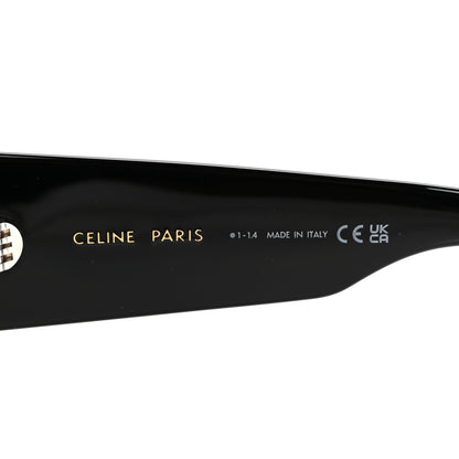 Celine Acetate Triomphe XL 01 Sunglasses CL40282U Black 9 of 14