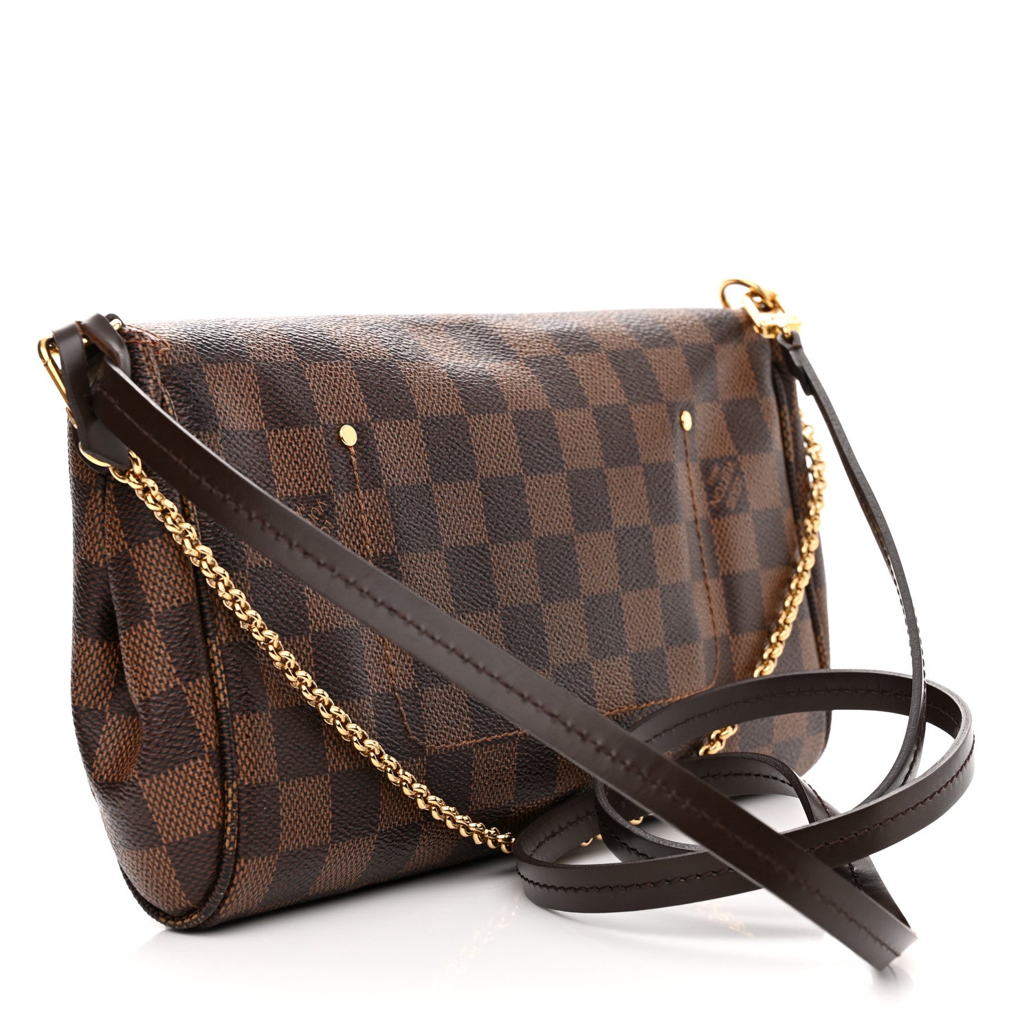 Louis Vuitton Damier Ebene Favorite MM 3 of 11