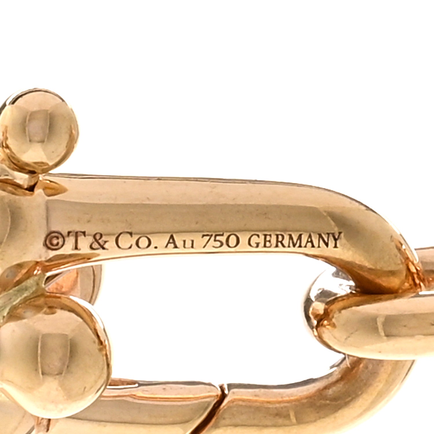 Tiffany 18K Rose Gold Small HardWear Link Necklace 4 of 4