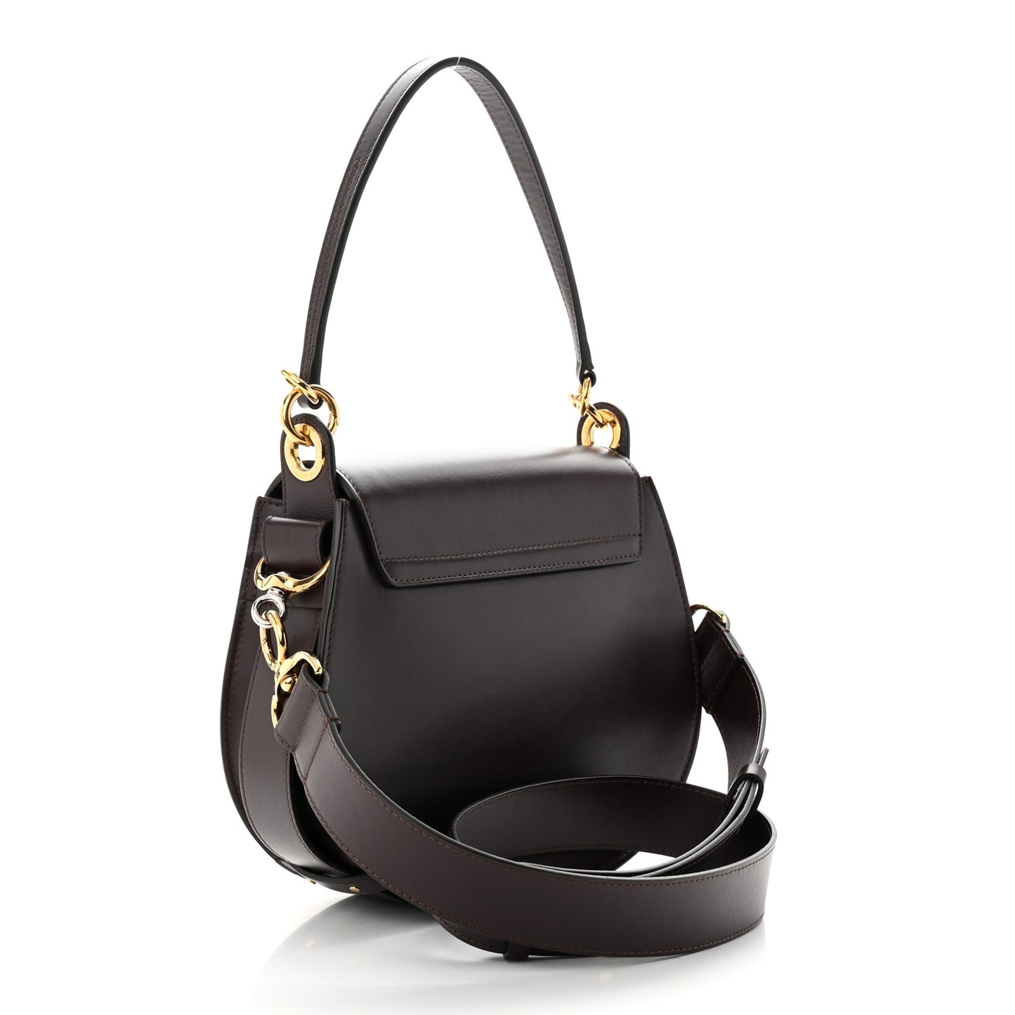 Calfskin Large Tess Bag Raisin