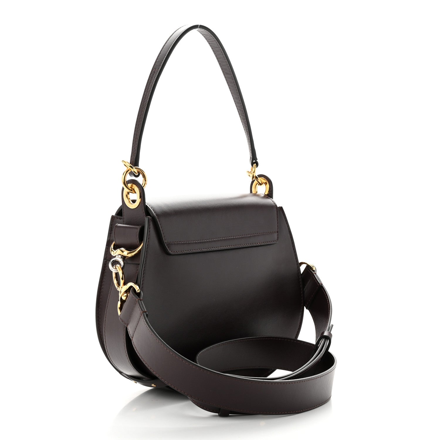 Chloe Calfskin Large Tess Bag Raisin 3 of 11