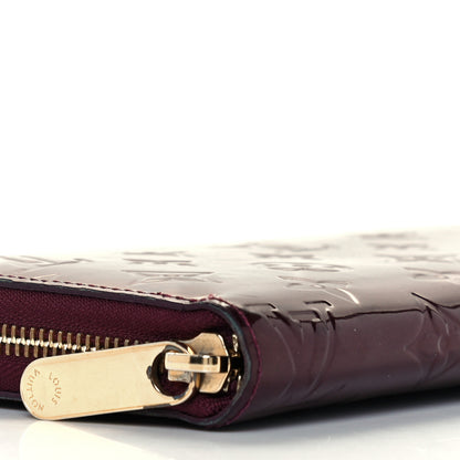 Louis Vuitton Vernis Zippy Wallet Rouge Fauviste 7 of 9