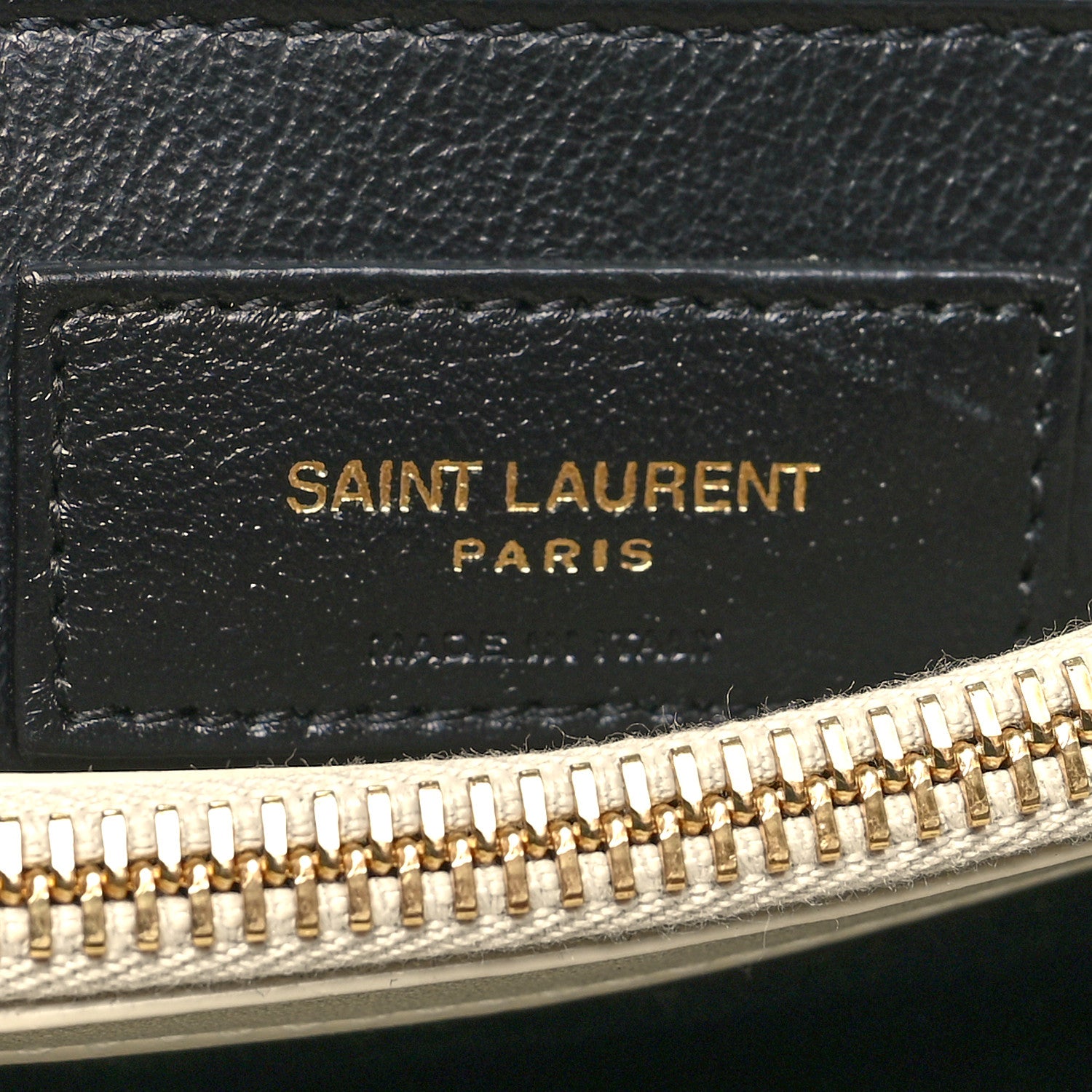 Saint Laurent Calfskin Y Quilted Monogram Small Loulou Chain Satchel Blanc Vintage 6 of 11