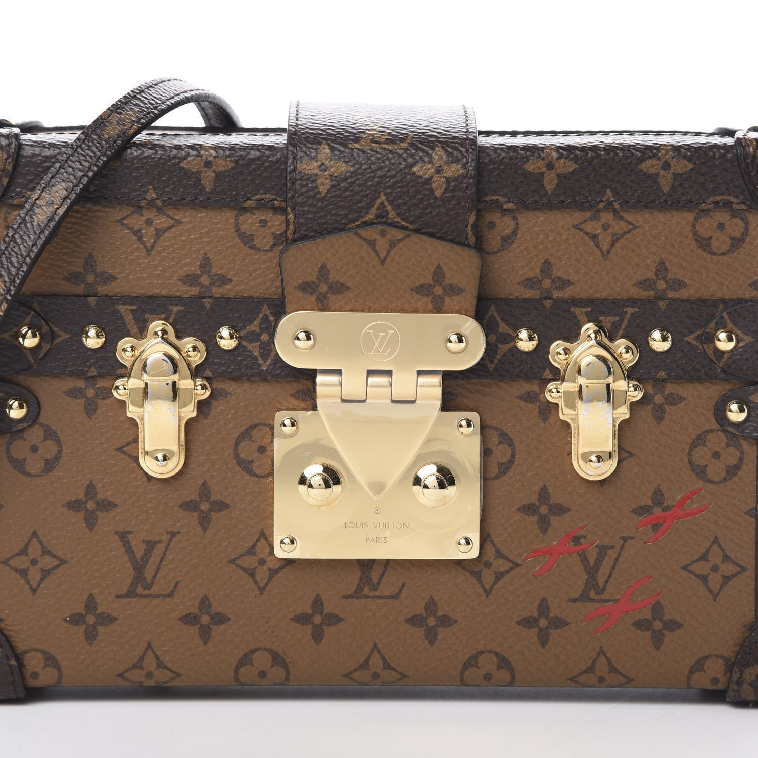 Louis Vuitton Reverse Monogram Petite Malle 8 of 12