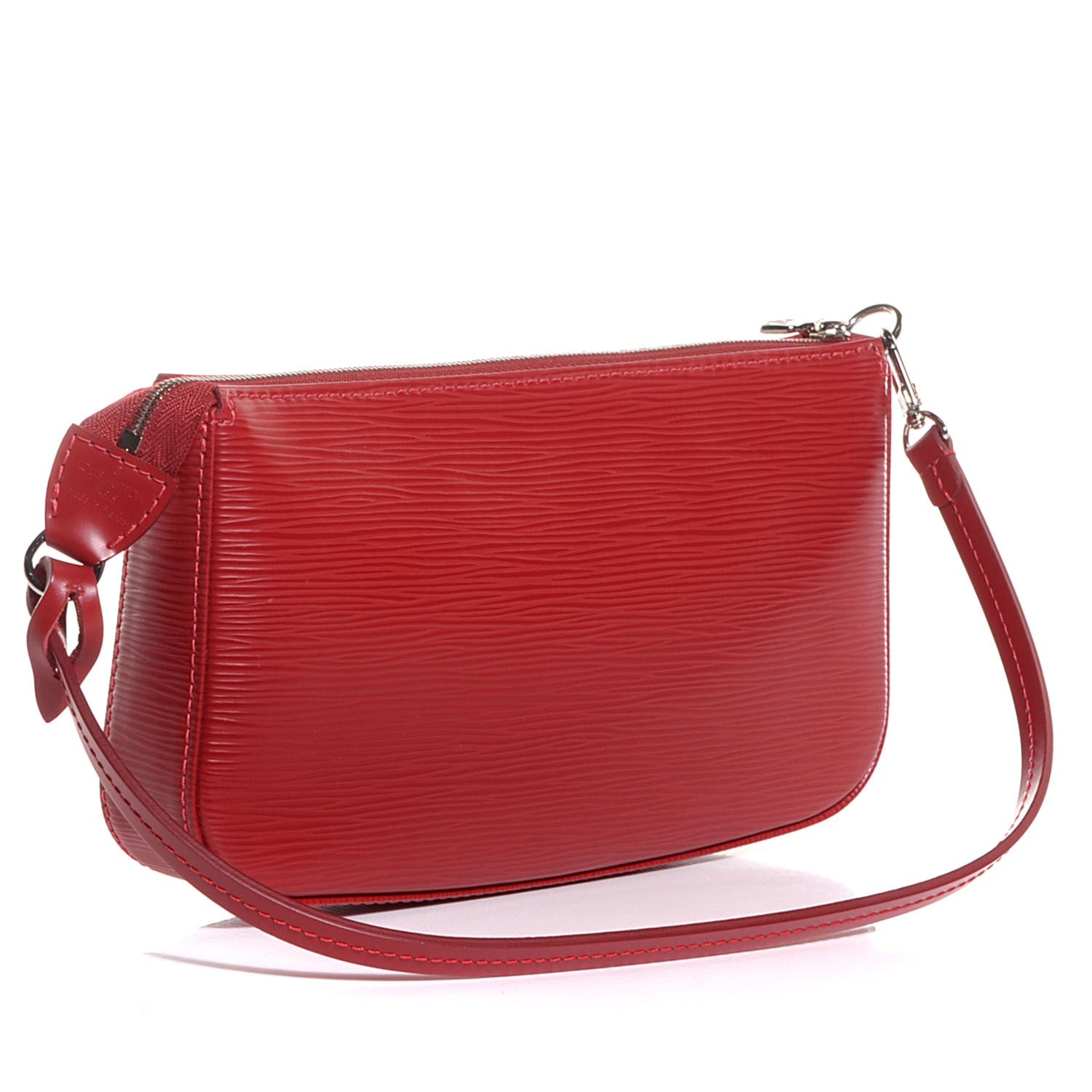 Louis Vuitton Epi Pochette Accessories NM Carmine 3 of 7