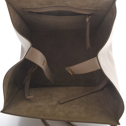 Celine Supple Calfskin Medium Phantom Luggage Beige 4 of 12