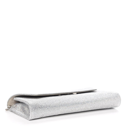 Christian Louboutin Glitter Fabric Vero Dodat Clutch Silver 4 of 6