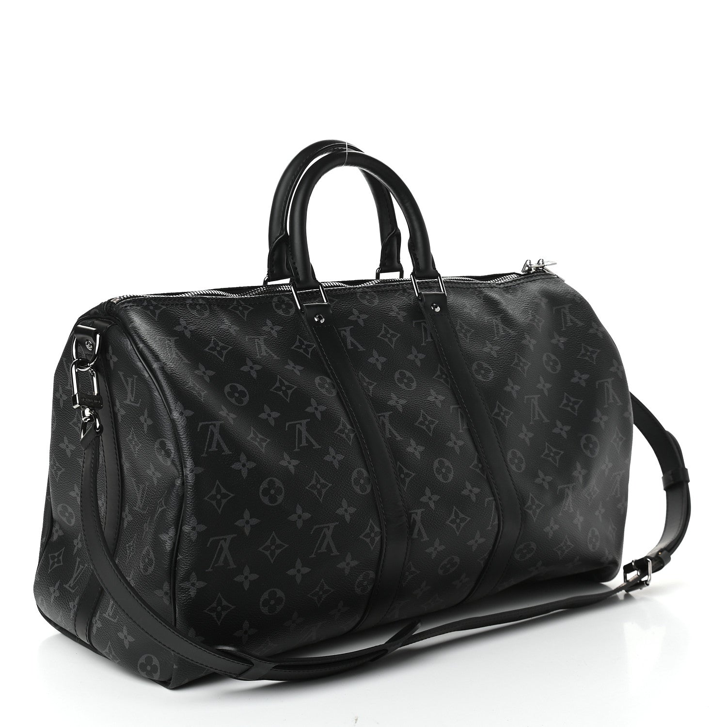 Louis Vuitton Monogram Eclipse Keepall Bandouliere 45 3 of 9