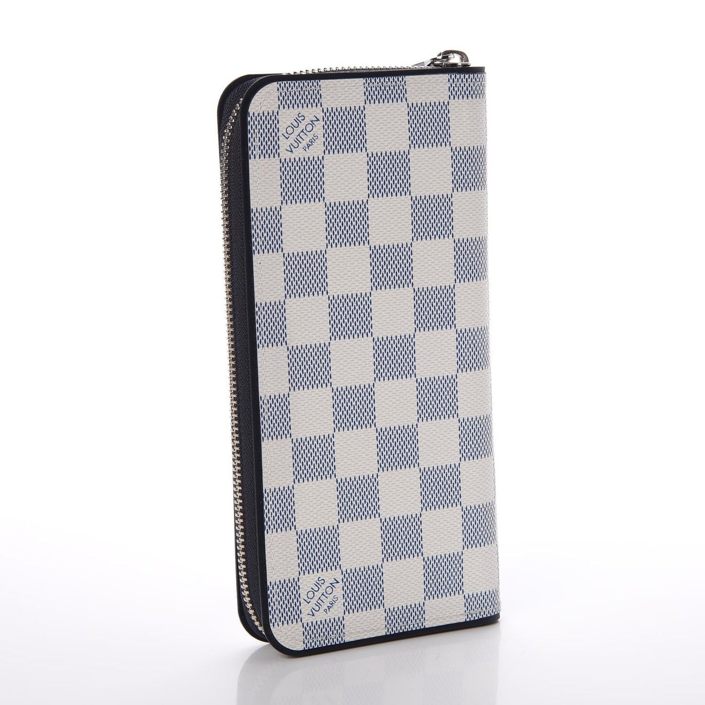 Damier Coastline Zippy Vertical Wallet