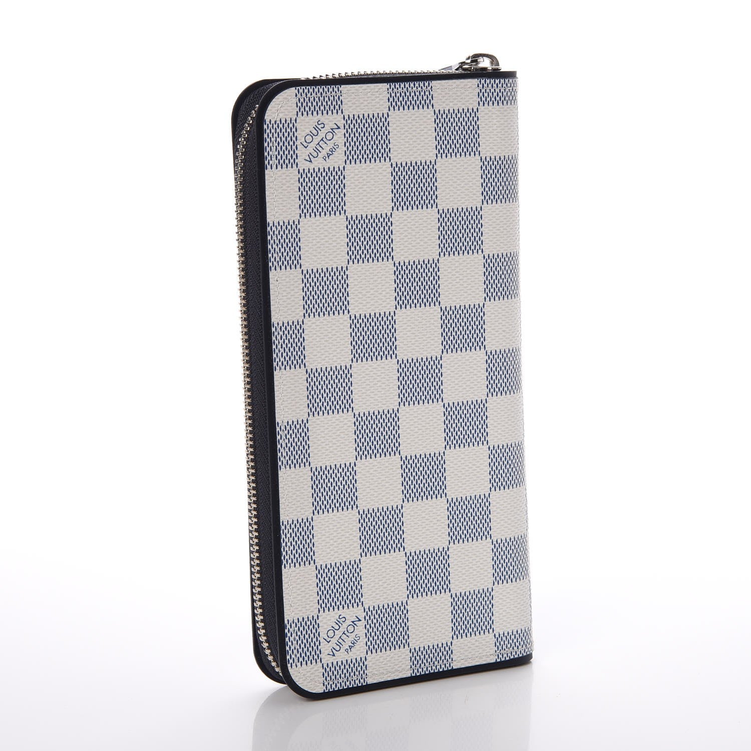 Louis Vuitton Damier Coastline Zippy Vertical Wallet 3 of 7