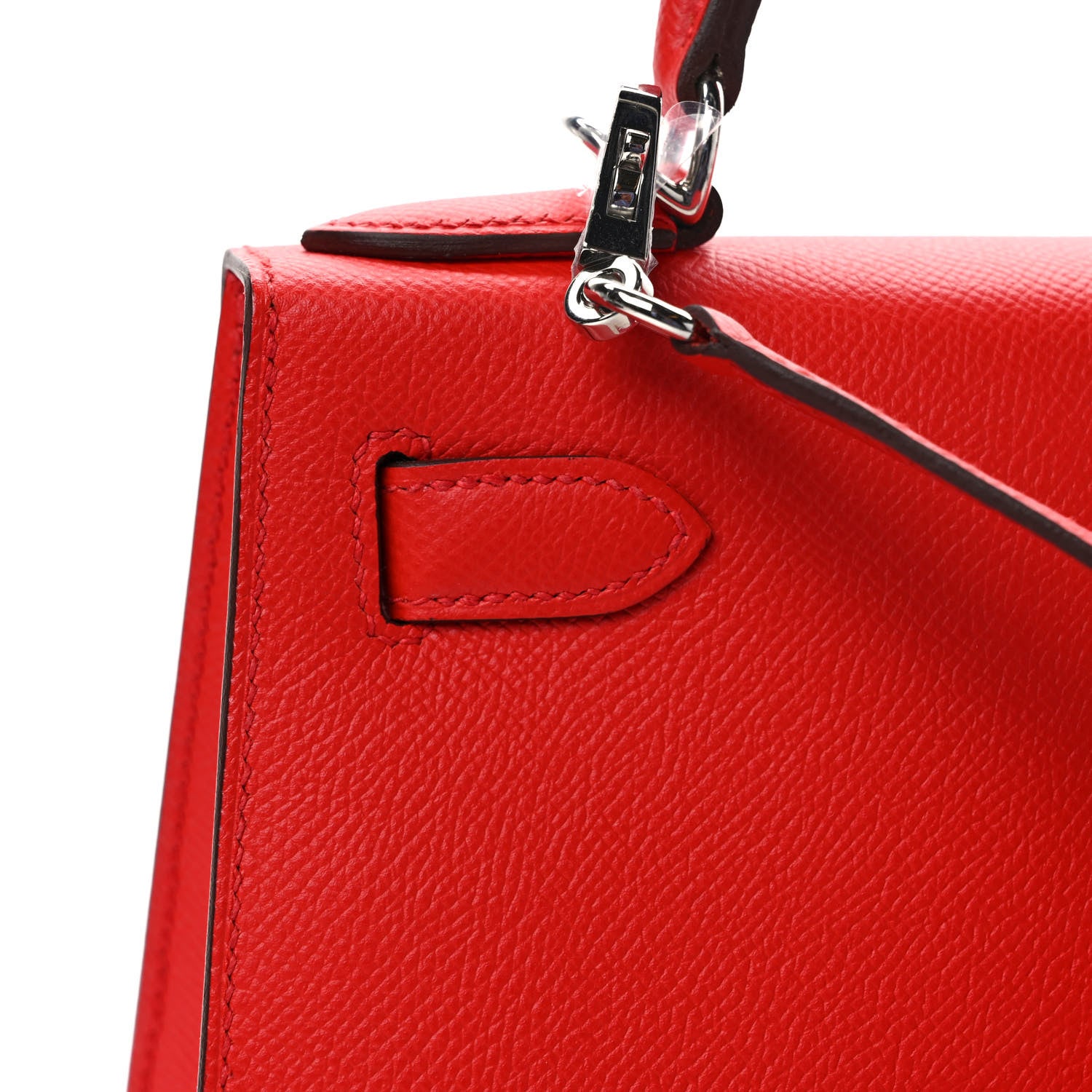 Hermes Epsom Kelly Sellier 28 Rouge de Coeur 10 of 11