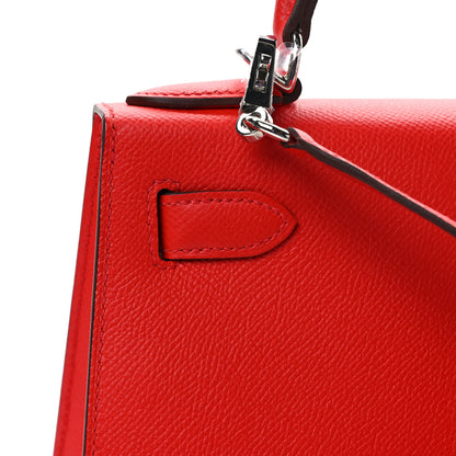 Hermes Epsom Kelly Sellier 28 Rouge de Coeur 10 of 11