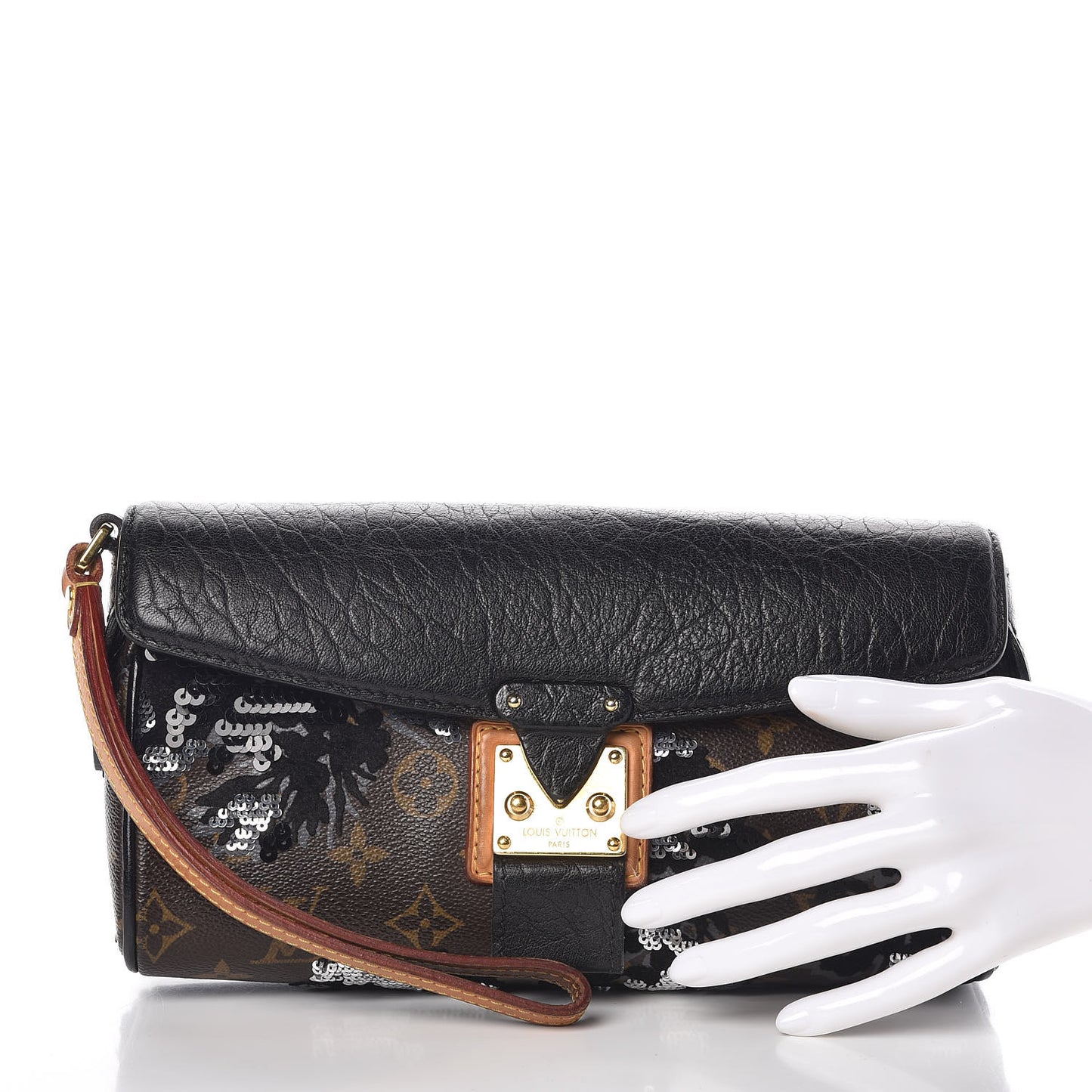 Monogram Fleur De Jais Sequins Manege