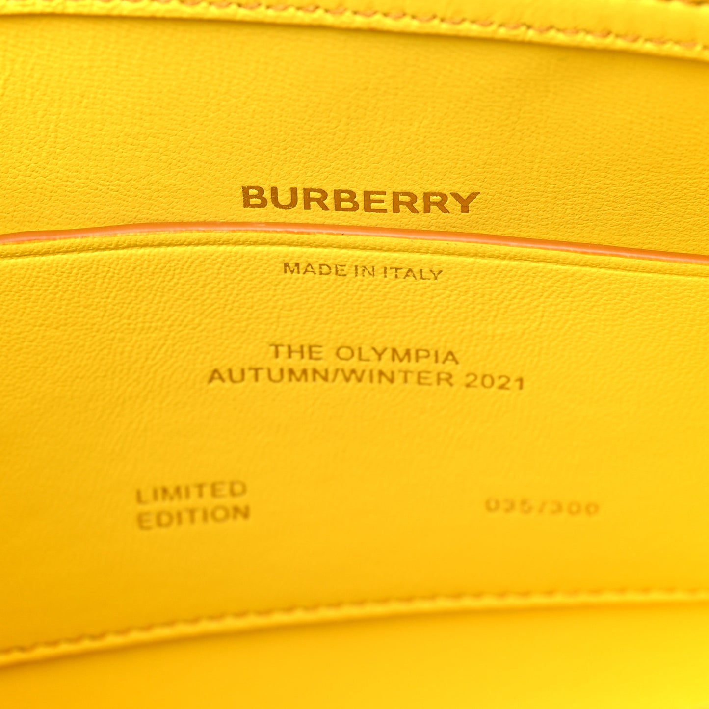 Calfskin Small Olympia Chain Shoulder Bag Marigold