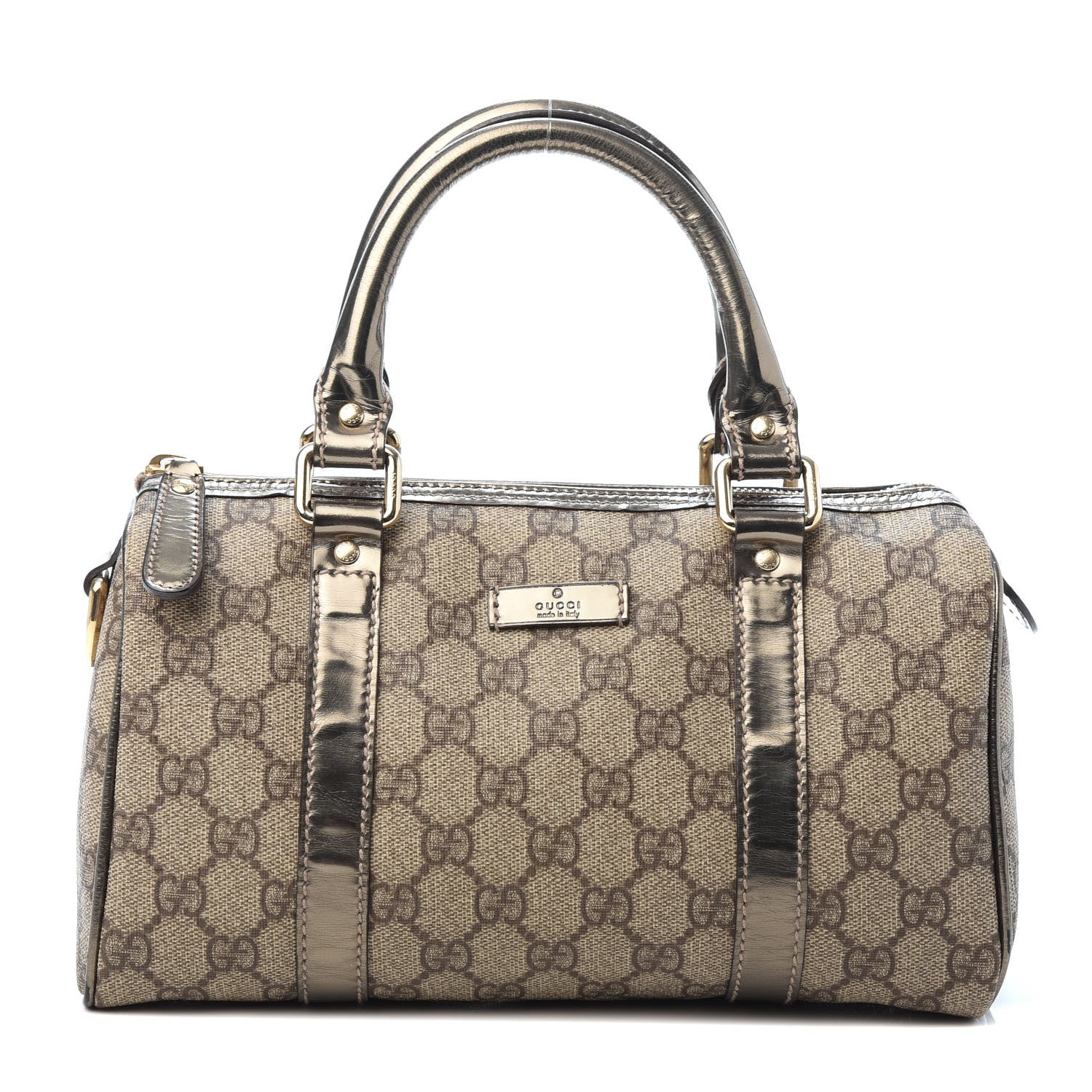 Gucci GG Plus Monogram Small Joy Boston Metallic 1 of 11