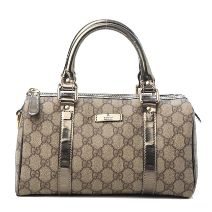Gucci GG Plus Monogram Small Joy Boston Metallic 1 of 11