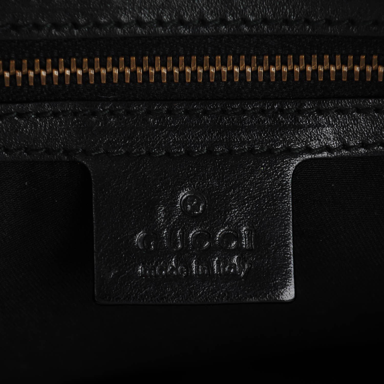 Gucci Monogram Large Jockey Hobo Black 6 of 9