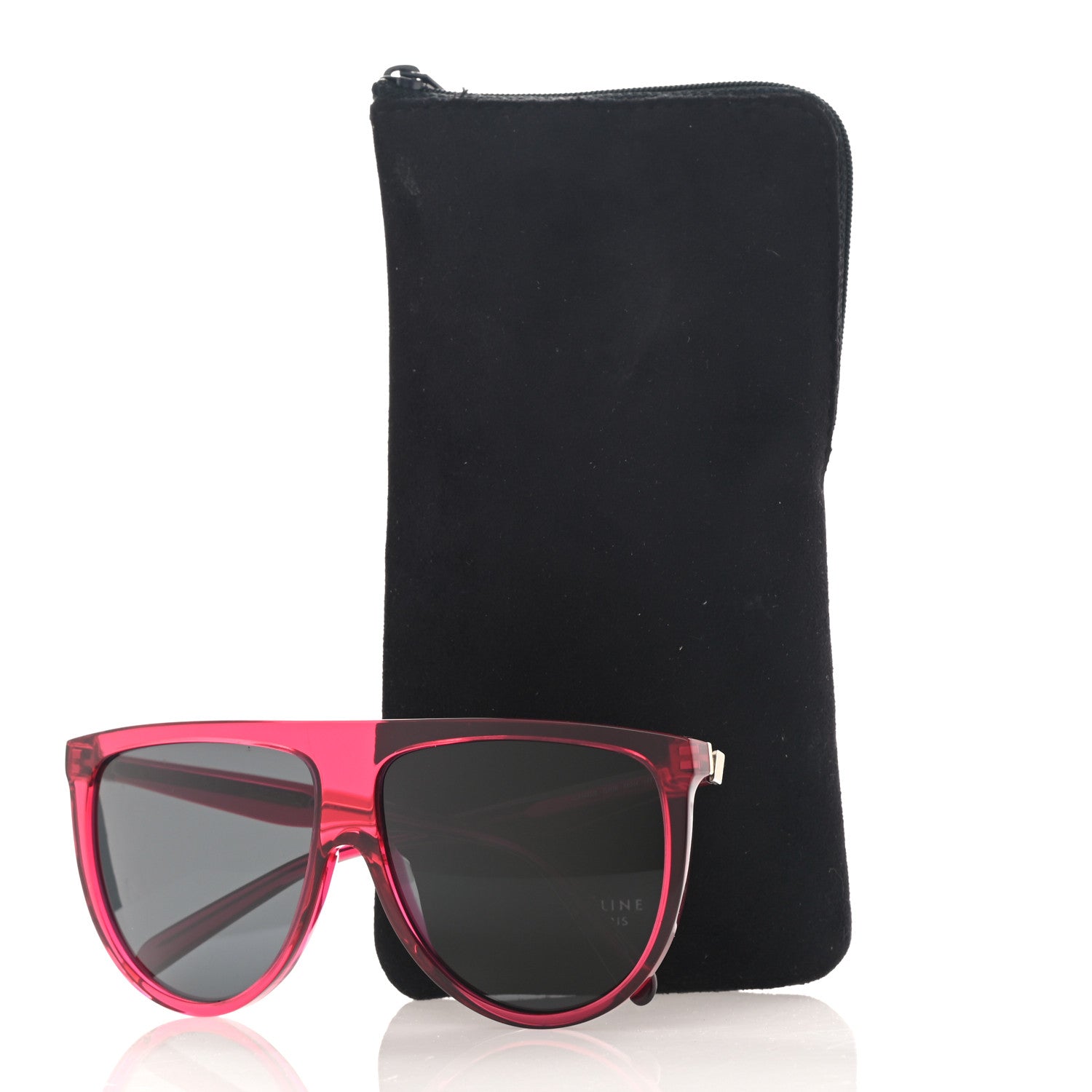 Celine Acetate Thin Shadow Sunglasses CL41435/S Pink 7 of 7