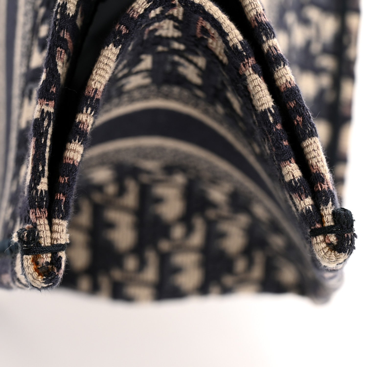 Christian Dior Oblique Medium Book Tote Blue Multicolor 11 of 12