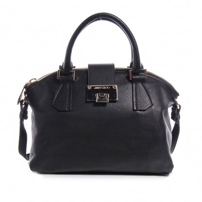 Jimmy Choo Leather Rosa Satchel Black 1 of 7