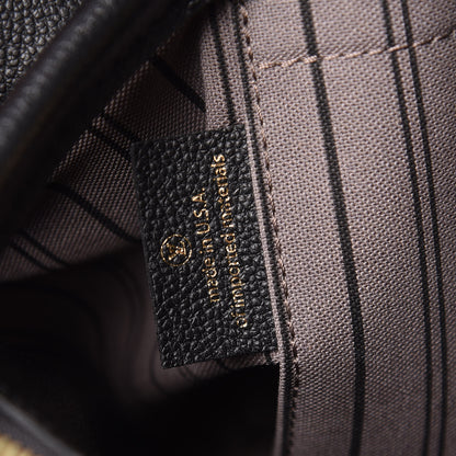 Louis Vuitton Empreinte Montaigne MM Black 7 of 11