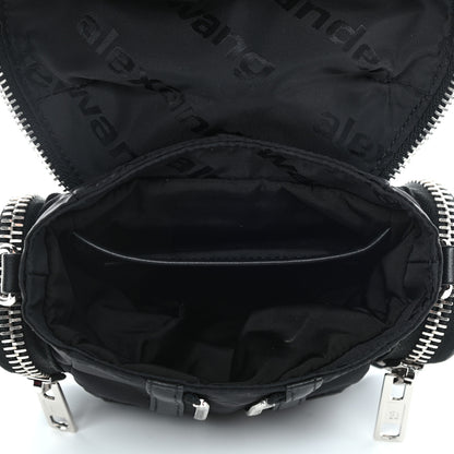 Alexander Wang Jacquard Logo Micro Marti Crossbody Black 4 of 4