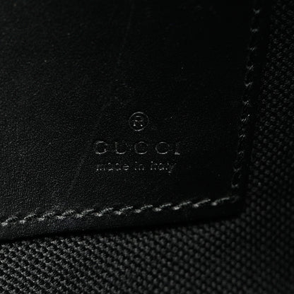 Gucci GG Supreme Monogram Night Courrier Zip Wristlet Pouch Black Multicolor 6 of 11